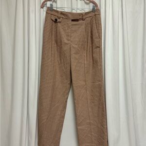 1.STATE Brown Checkered Pants